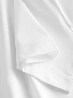White Slim Fit Signature SUPIMA® Cotton Crew Neck T-Shirt