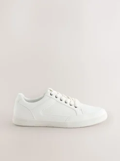 White Smart Casual Trainers