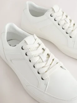 White Smart Casual Trainers