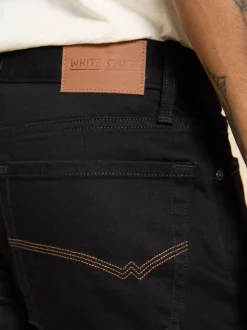 White Stuff Black Chrome Eastwood Straight Jeans