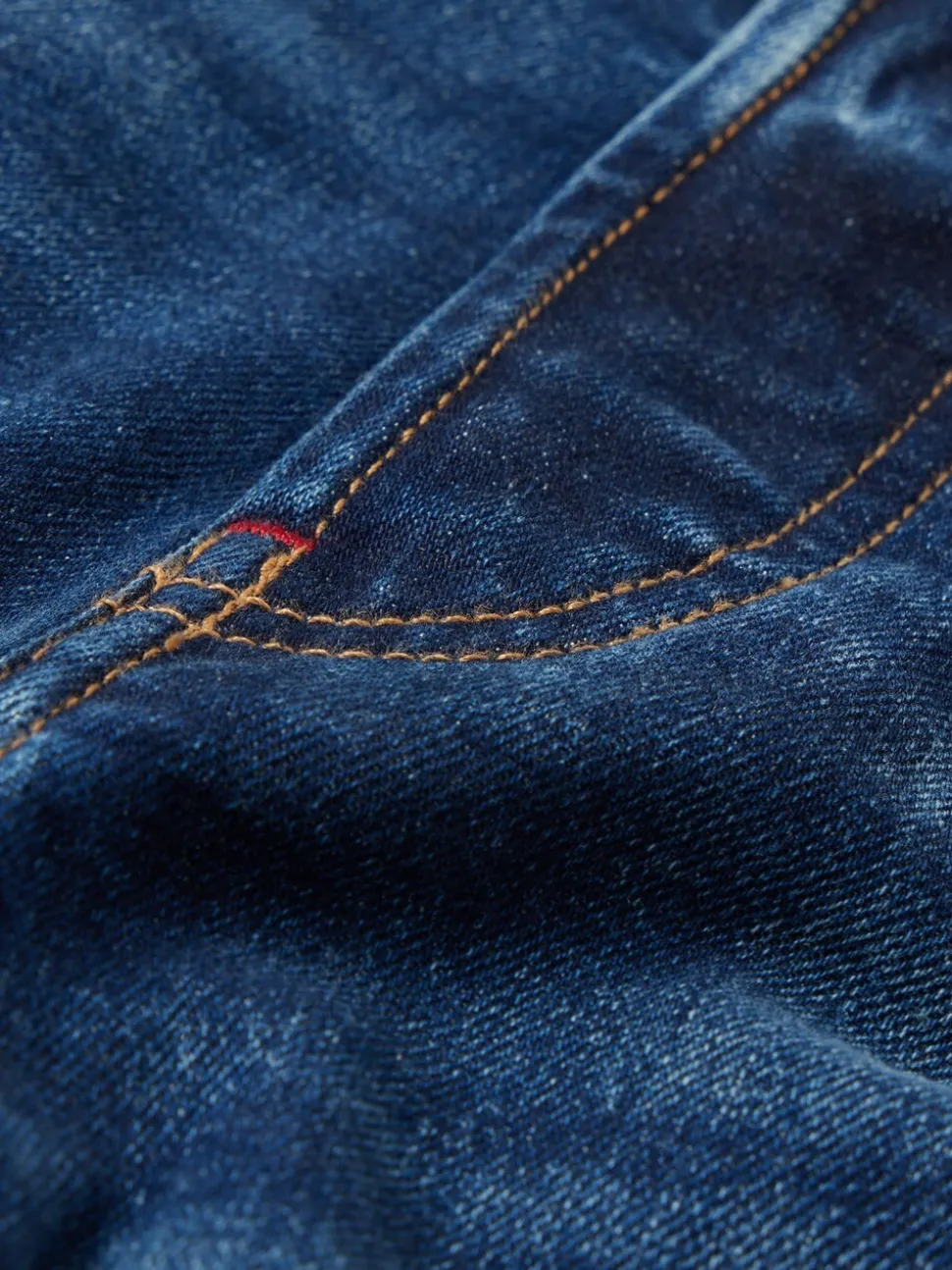 White Stuff Blue Camo Eastwood Straight Jeans
