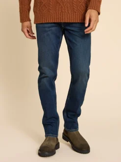 White Stuff Blue Eastwood Straight Jeans
