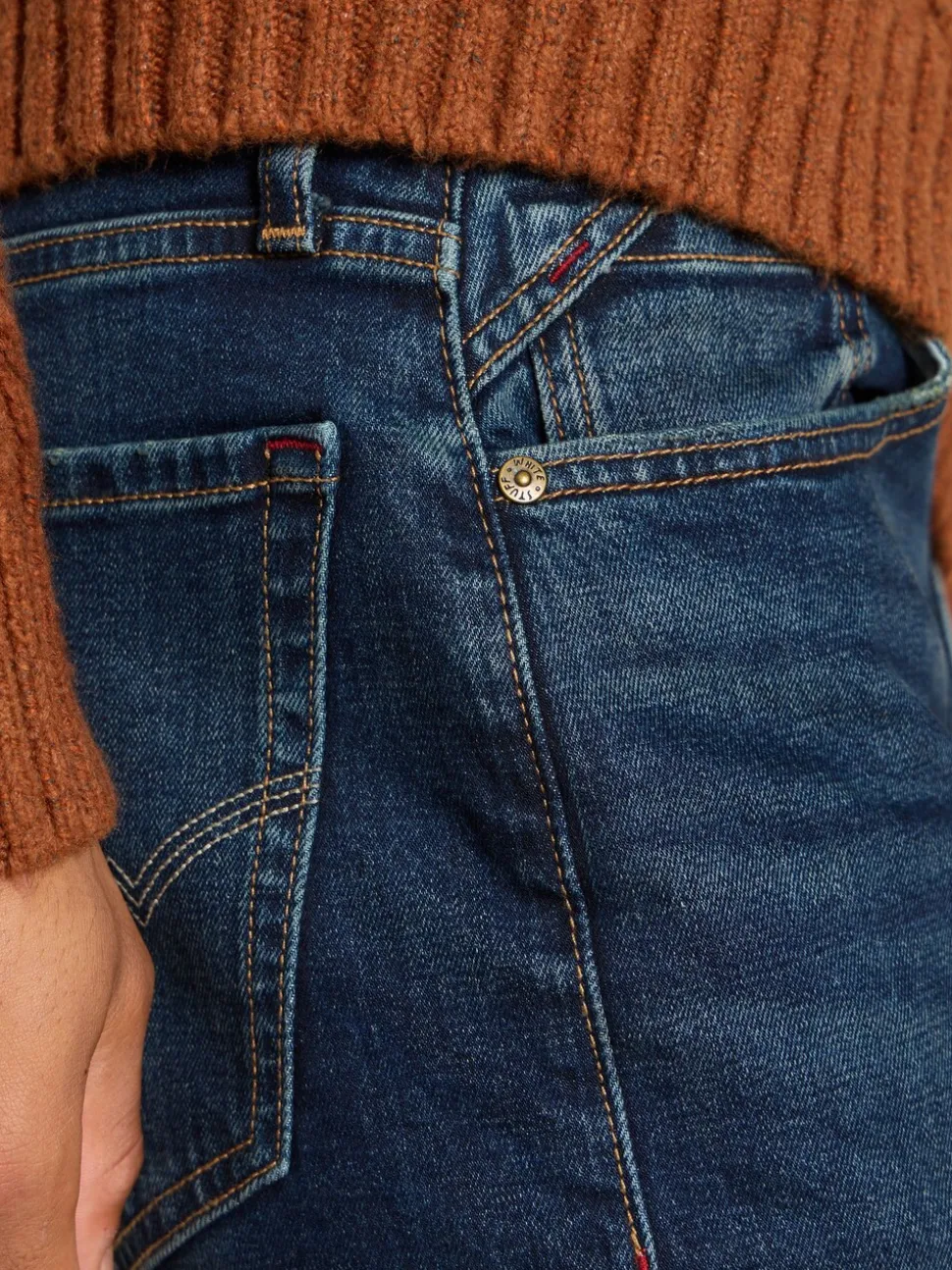 White Stuff Blue Eastwood Straight Jeans