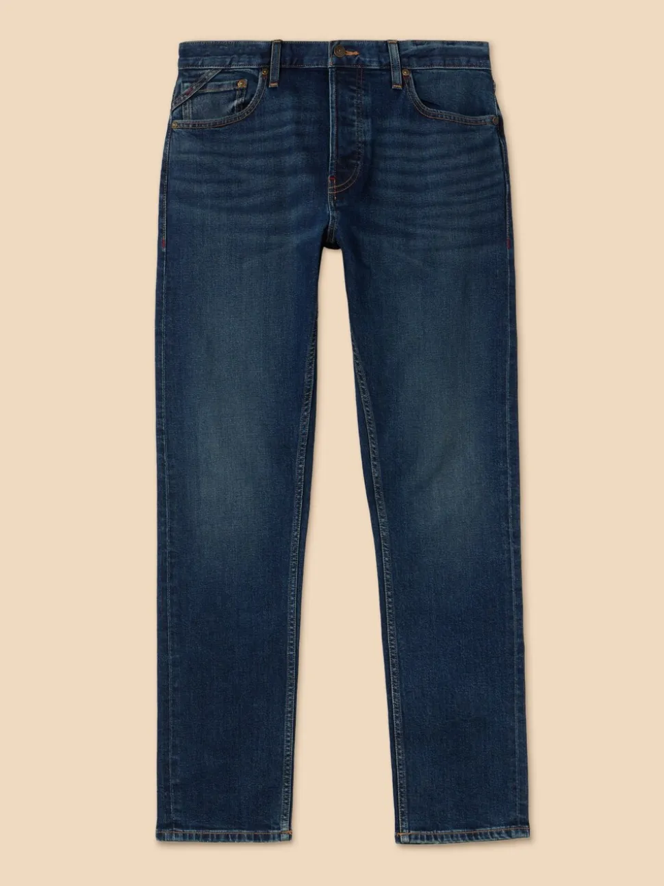 White Stuff Blue Eastwood Straight Jeans