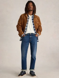 White Stuff Blue Slim Bronson Jeans