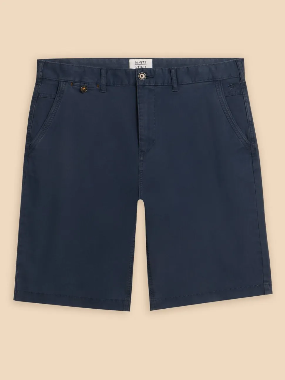 White Stuff Blue Sutton Chino Shorts