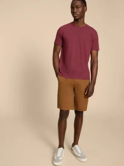White Stuff Brown Sutton Chino Shorts