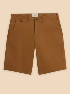 White Stuff Brown Sutton Chino Shorts