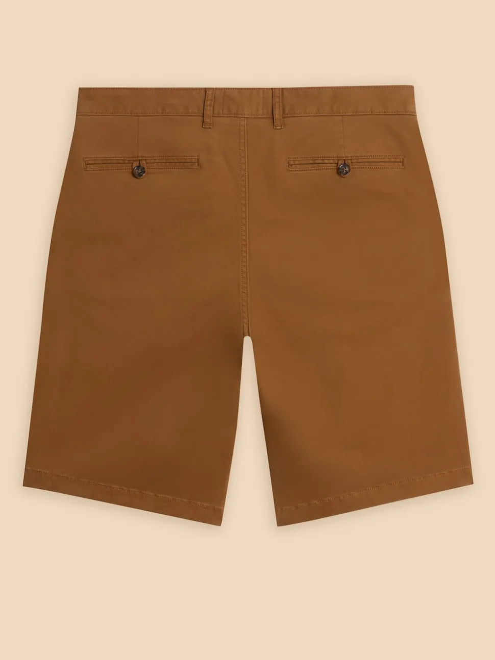 White Stuff Brown Sutton Chino Shorts