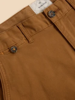 White Stuff Brown Sutton Chino Shorts