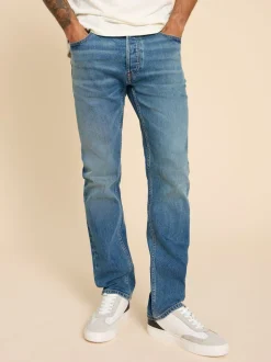 White Stuff Denim Blue Eastwood Straight Jeans