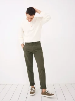 White Stuff Green Sutton Chino Trousers