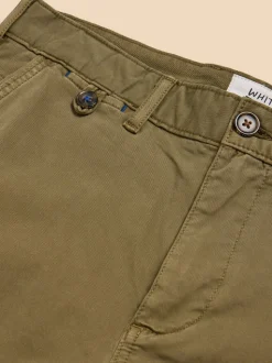 White Stuff Green Sutton Chino Shorts