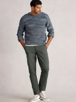 White Stuff Grey Sutton Chino Trousers