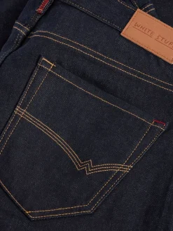 White Stuff Navy Slim Bronson Jeans