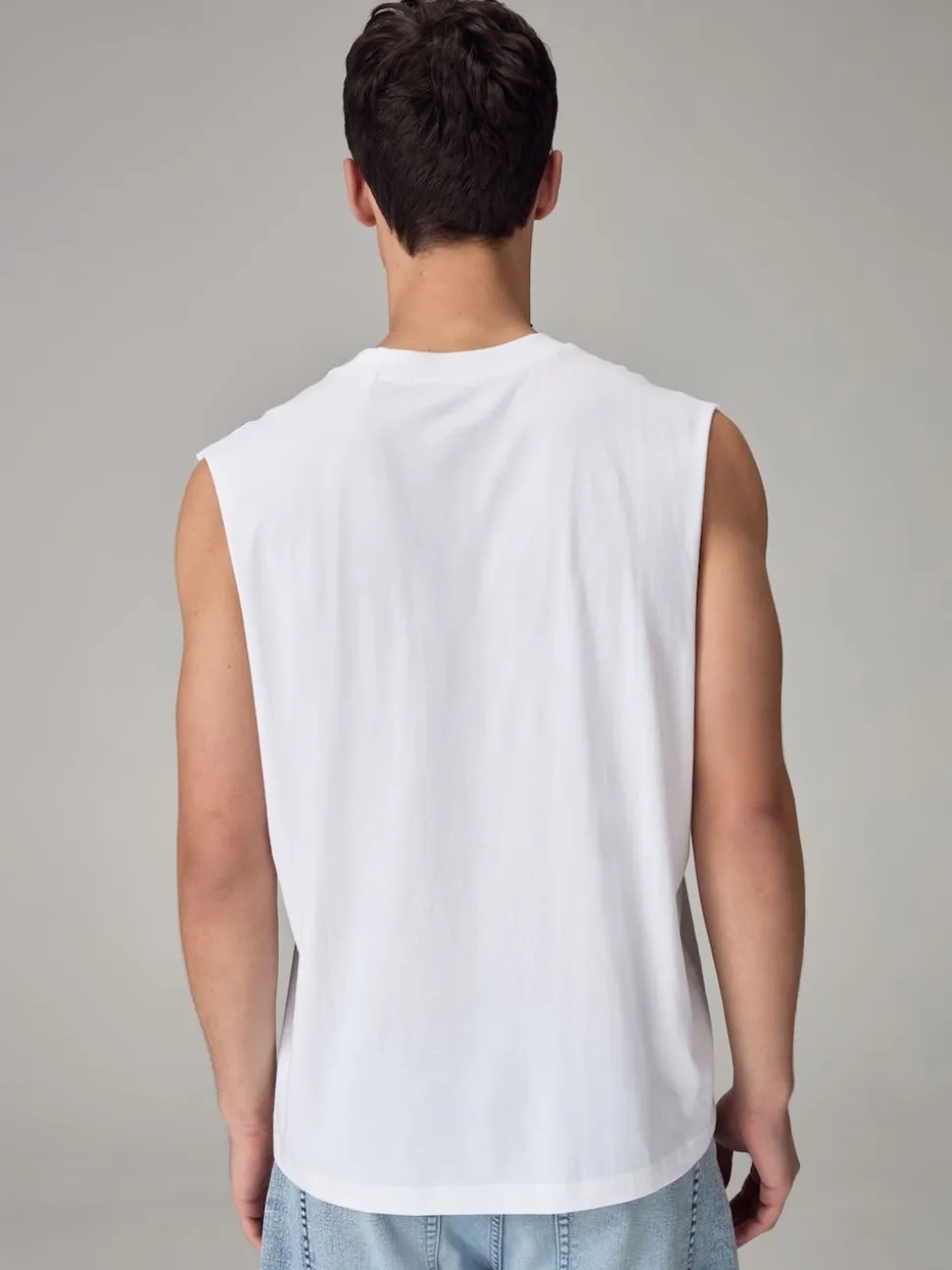 White Tank Top Vest