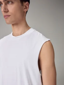 White Tank Top Vest