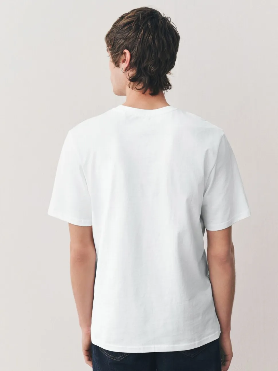 White/Black Oasis Graphic Band T-Shirt