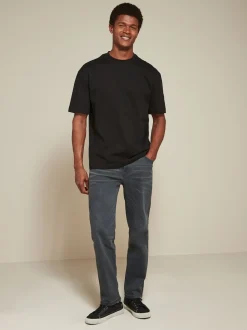 White/Black/Navy Relaxed Fit Heavyweight T-Shirts 3 Pack