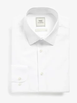 White/Light Blue/Light Pink Slim Fit Easy Care Single Cuff Oxford Smart Shirts 3 Pack