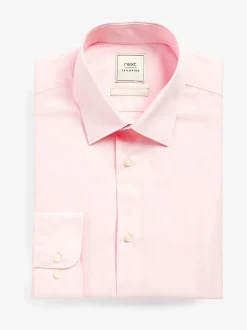 White/Light Blue/Light Pink Slim Fit Easy Care Single Cuff Oxford Smart Shirts 3 Pack