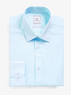 White/Light Blue/Light Pink Slim Fit Easy Care Single Cuff Oxford Smart Shirts 3 Pack