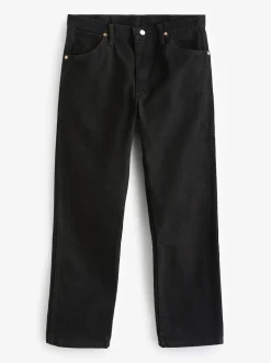 Wrangler Black Original Fit 13MWZ Cowboy Cut 100% Cotton Jeans