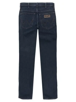 Wrangler Blue Black Straight Fit Texas Authentic Jeans