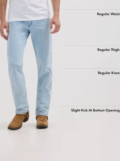 Wrangler Blue Original Fit 13MWZ Cowboy Cut 100% Cotton Jeans