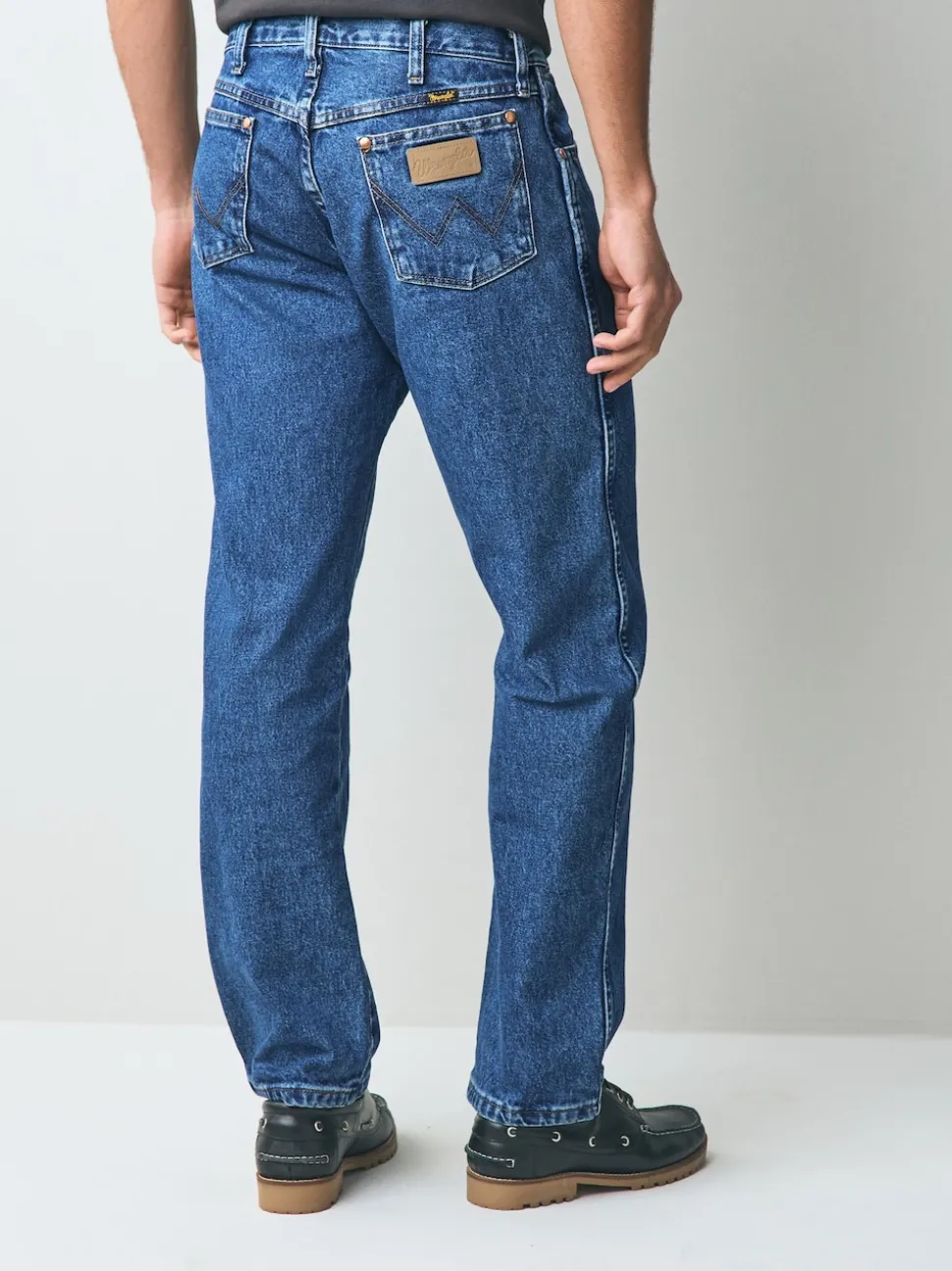 Wrangler Blue Original Fit 13MWZ Cowboy Cut 100% Cotton Jeans