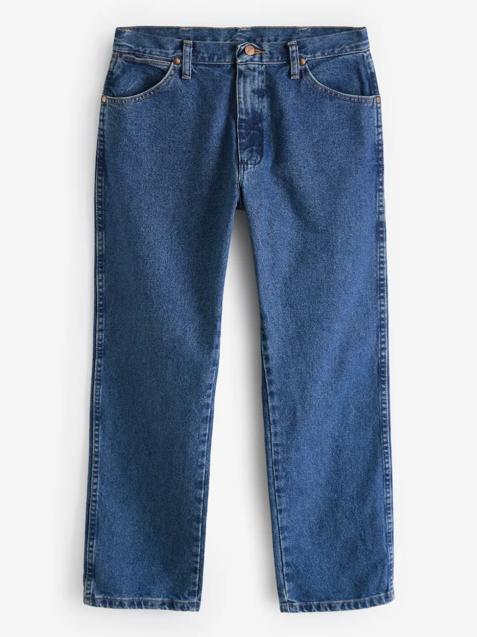 Wrangler Blue Original Fit 13MWZ Cowboy Cut 100% Cotton Jeans