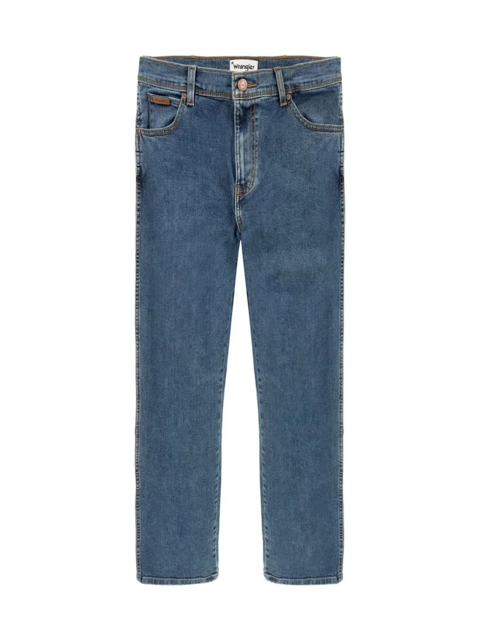 Wrangler Mid Wash Straight Fit Texas Authentic Jeans