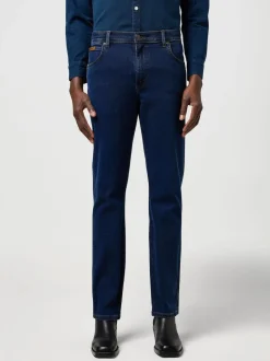 Wrangler Rustic Navy Straight Fit Texas Authentic Jeans