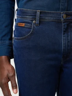 Wrangler Rustic Navy Straight Fit Texas Authentic Jeans