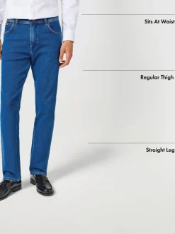 Wrangler Rustic Straight Fit Texas Authentic Jeans