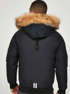 Zavetti Canada Mens Abelli 2.0 Hooded Bomber Jacket