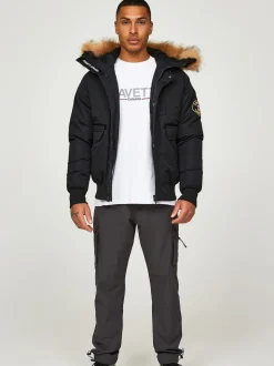 Zavetti Canada Mens Abelli 2.0 Hooded Bomber Jacket