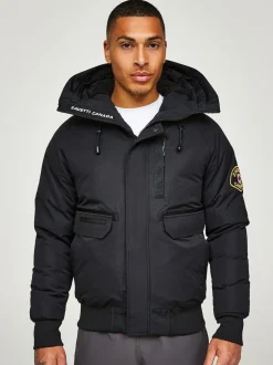 Zavetti Canada Mens Abelli 2.0 Hooded Bomber Jacket