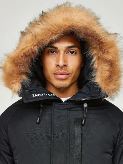 Zavetti Canada Mens Abelli 2.0 Hooded Bomber Jacket