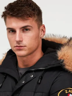 Zavetti Canada Mens Aylmer Bomber Parka Jacket